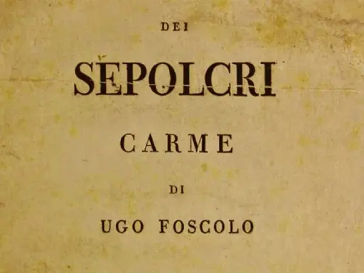 Titolo: Dei Sepolcri Carme di Ugo Foscolo. Un'analisi del testo.